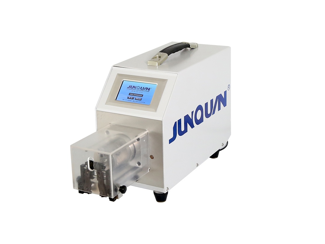 Coaxial cable cutting and stripping machine ZDBX-36